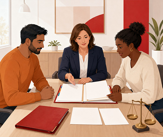 Ontario small claims settlement conference preparation with organized evidence and settlement documents