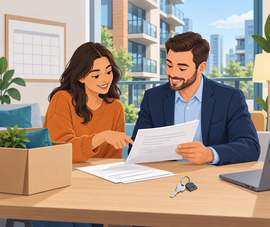 Tenant and landlord reviewing rental rules in Ontario after the September 2026 changes