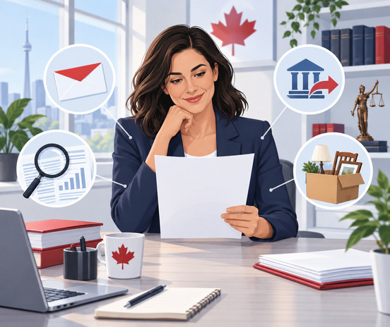 enforce-the-judgment-small-claims-ontario Ontario creditor reviewing options to enforce the judgment after a Small Claims Court win
